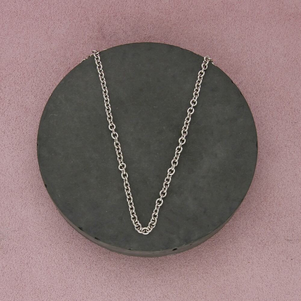 james avery sterling silver heavy cable chain necklace size 26in